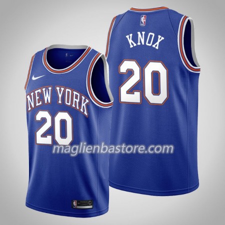 Maglia NBA New York Knicks Kevin Knox 20 Nike 2019-20 Statement Edition Swingman - Uomo